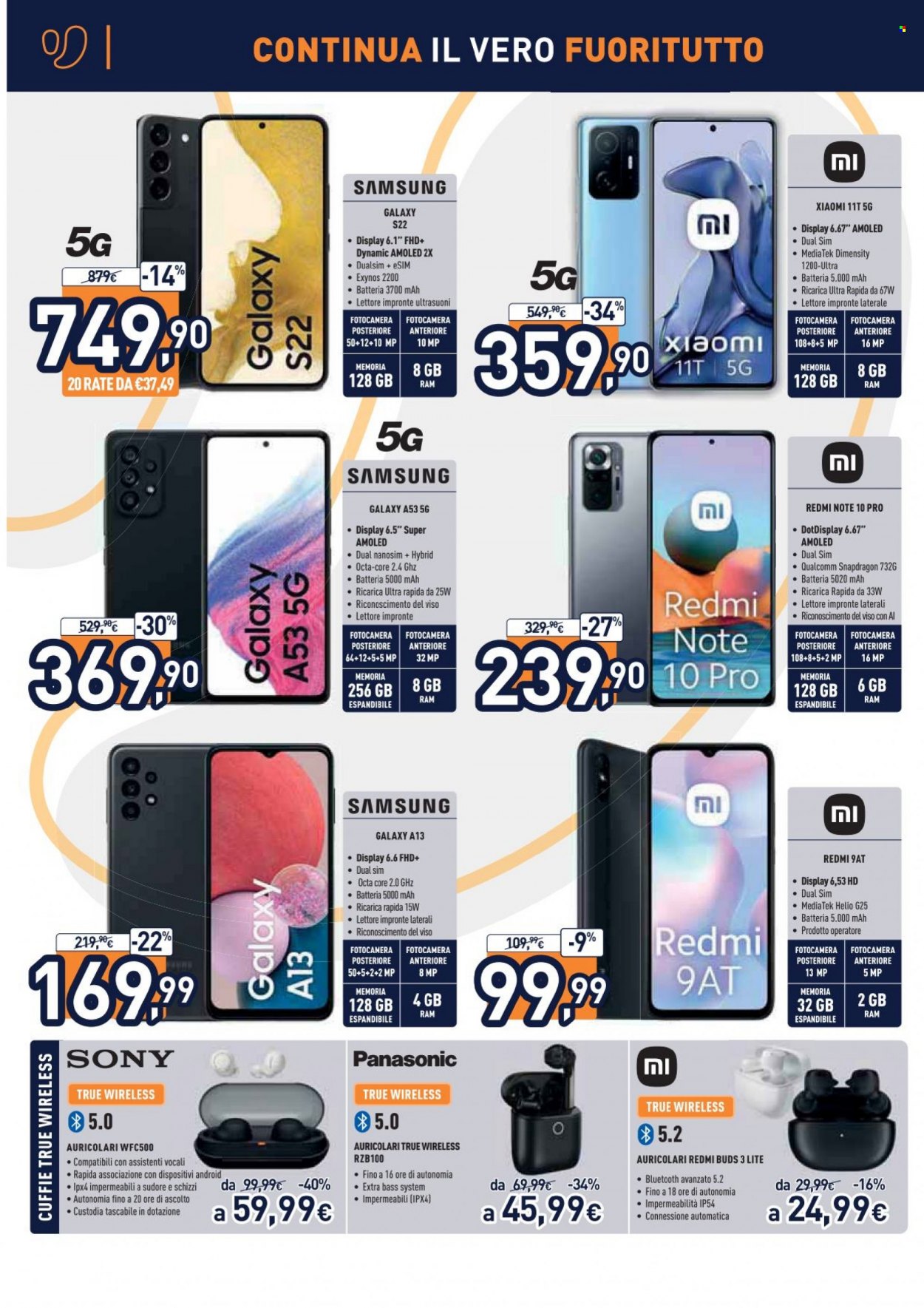 Volantino Unieuro - 12/8/2022 - 21/8/2022. Pagina 4