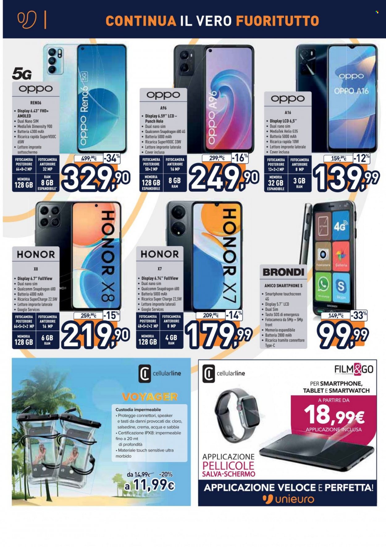 Volantino Unieuro - 12/8/2022 - 21/8/2022. Pagina 6