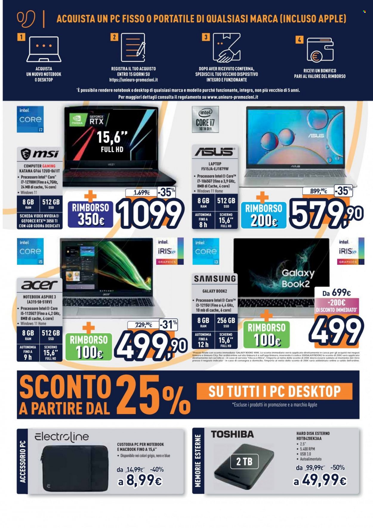 Volantino Unieuro - 12/8/2022 - 21/8/2022. Pagina 8