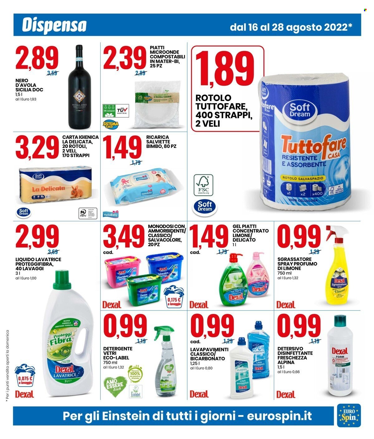 Volantino EuroSpin - 16/8/2022 - 28/8/2022. Pagina 5