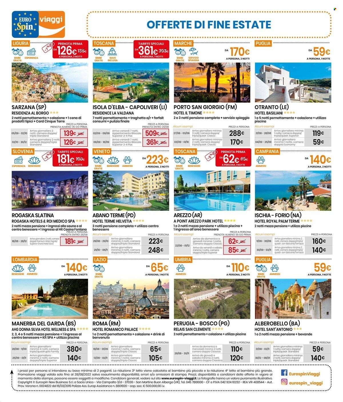 Volantino EuroSpin - 16/8/2022 - 28/8/2022. Pagina 18
