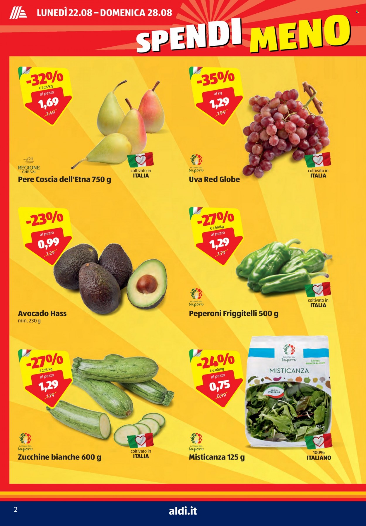 Volantino Aldi - 22/8/2022 - 28/8/2022. Pagina 2