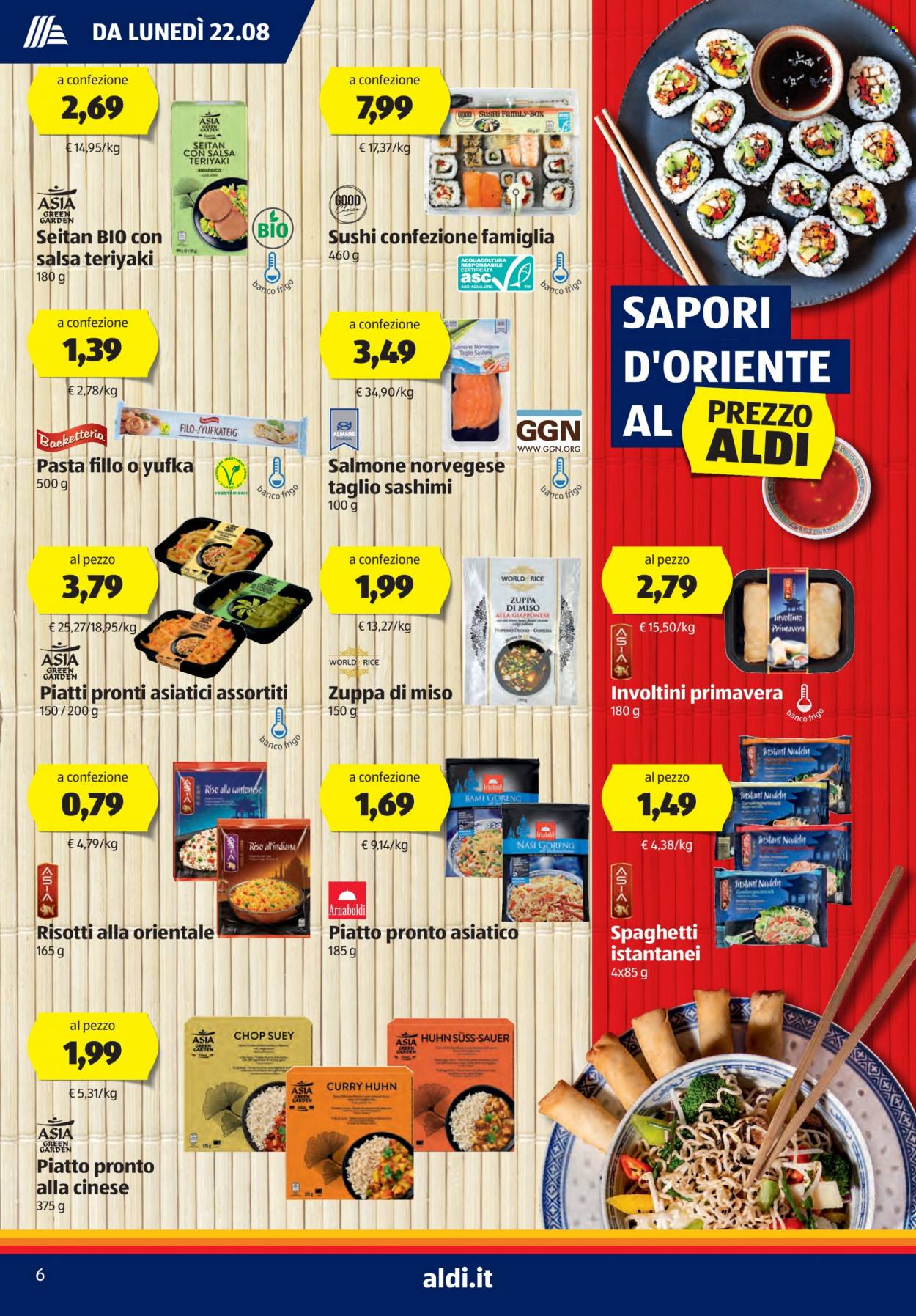 Volantino Aldi - 22/8/2022 - 28/8/2022. Pagina 6