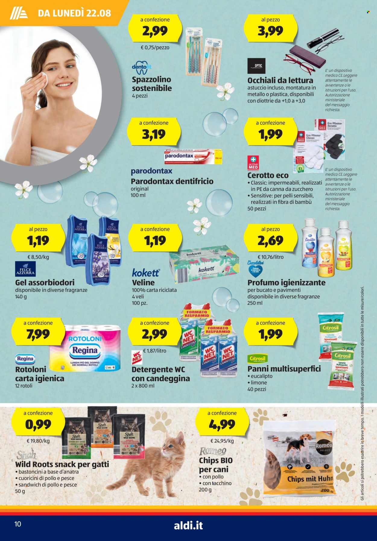 Volantino Aldi - 22/8/2022 - 28/8/2022. Pagina 10