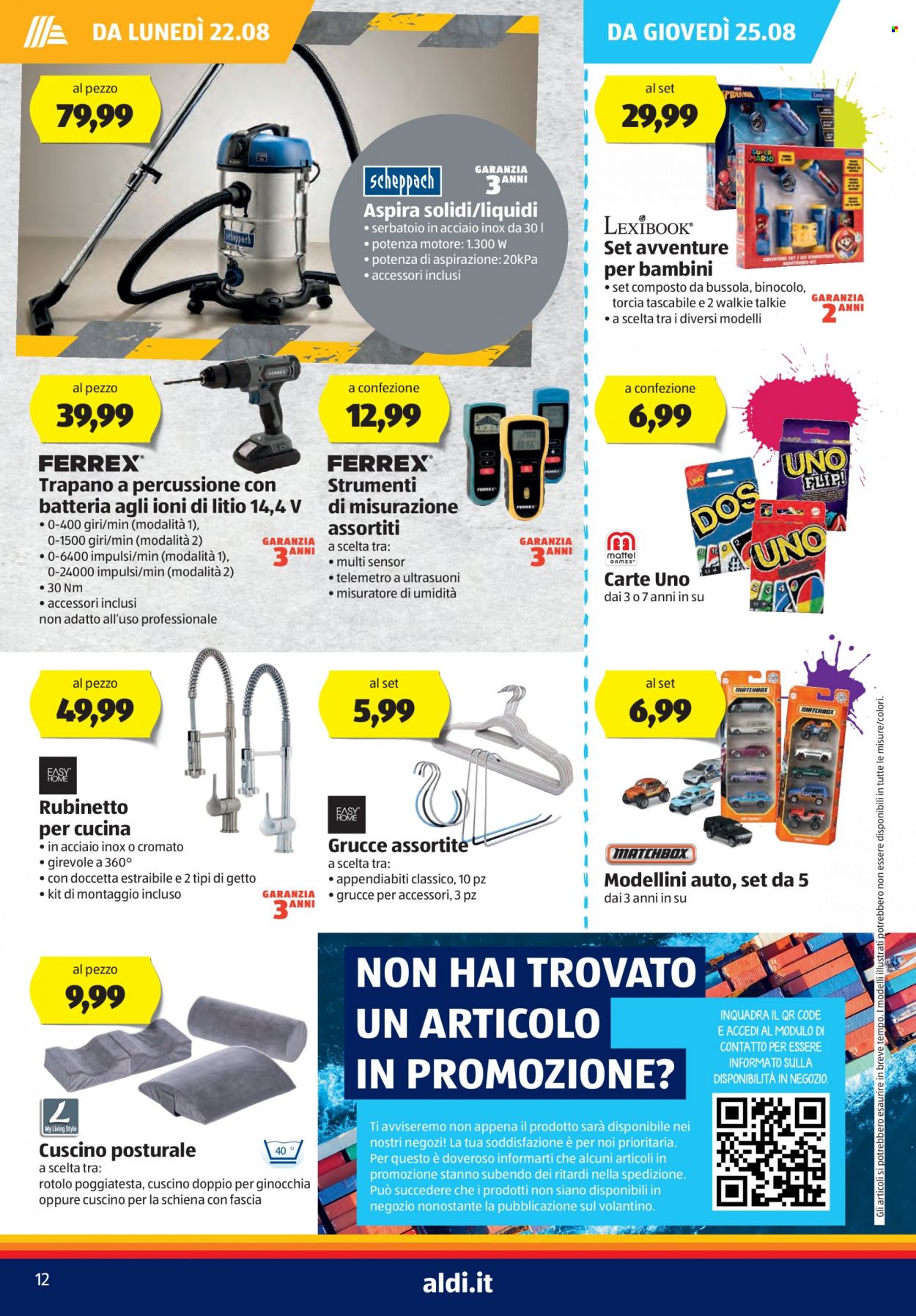 Volantino Aldi - 22/8/2022 - 28/8/2022. Pagina 12
