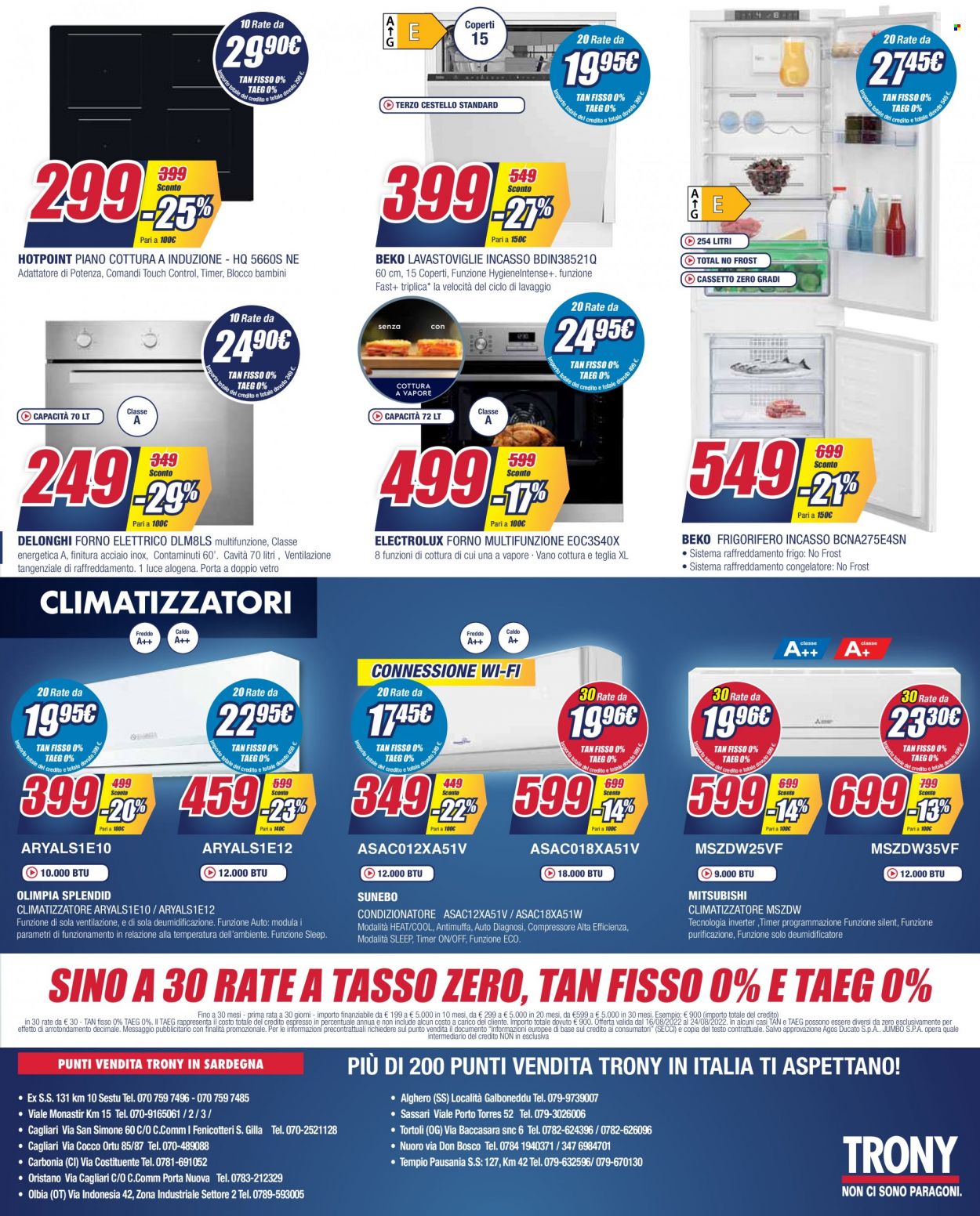 Volantino Trony - 16/8/2022 - 24/8/2022. Pagina 23