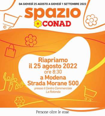 Volantino Conad - 25/8/2022 - 1/9/2022.