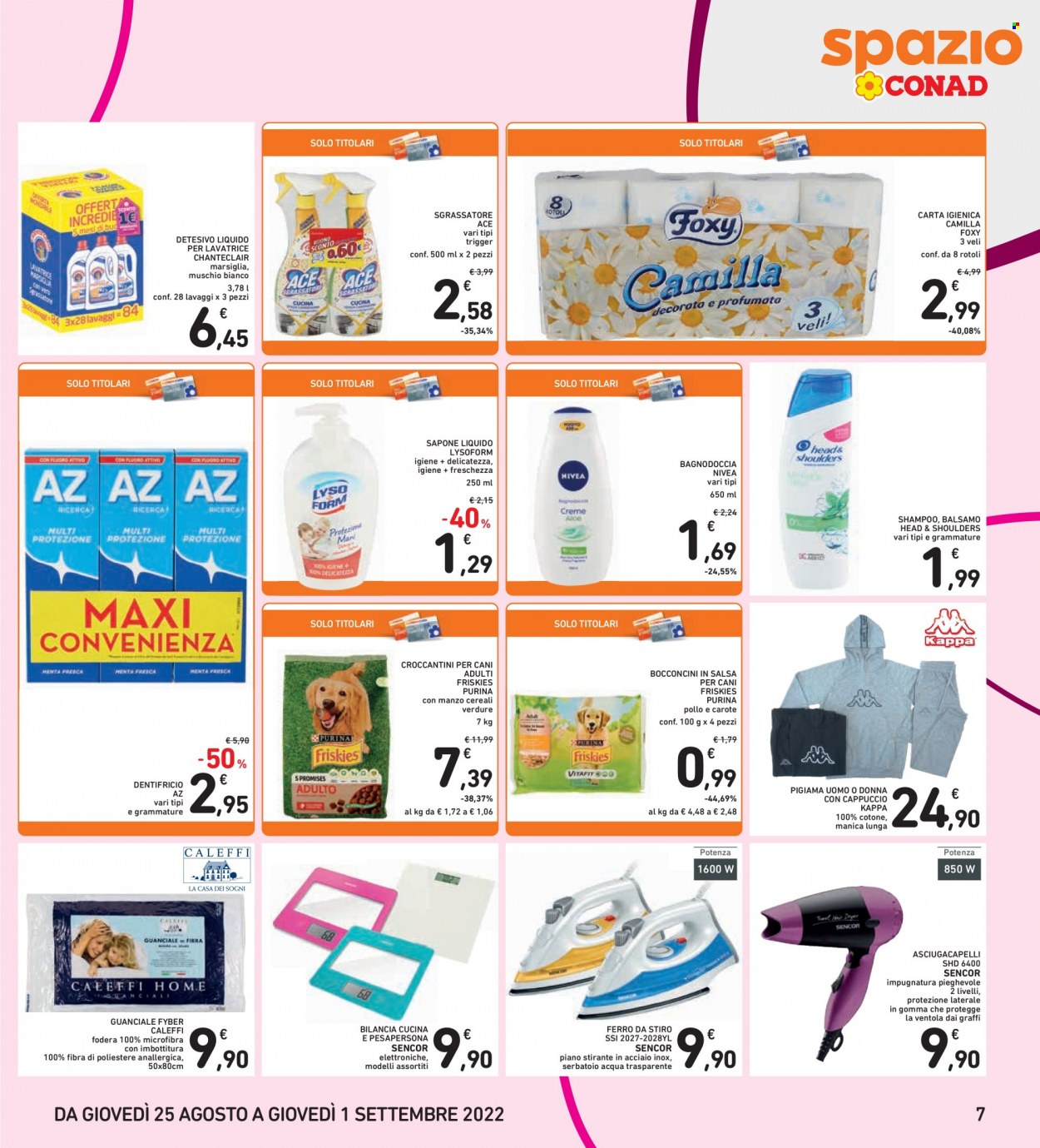 Volantino Conad - 25/8/2022 - 1/9/2022. Pagina 7