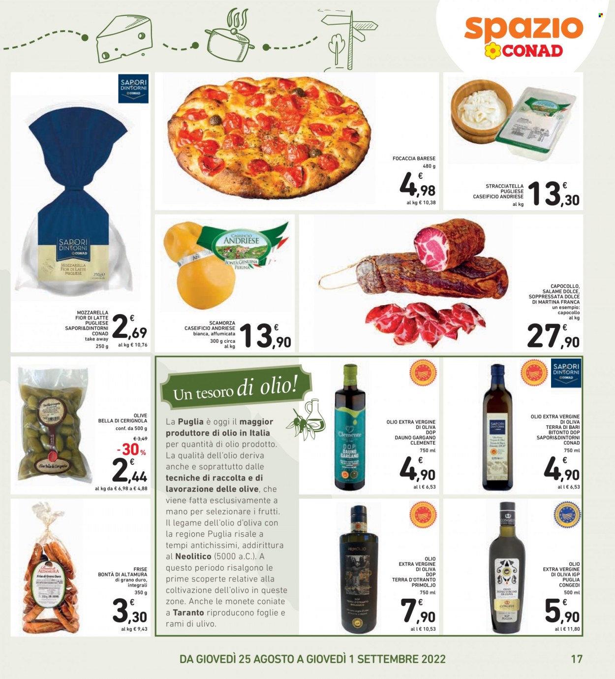 Volantino Conad - 25/8/2022 - 1/9/2022. Pagina 17