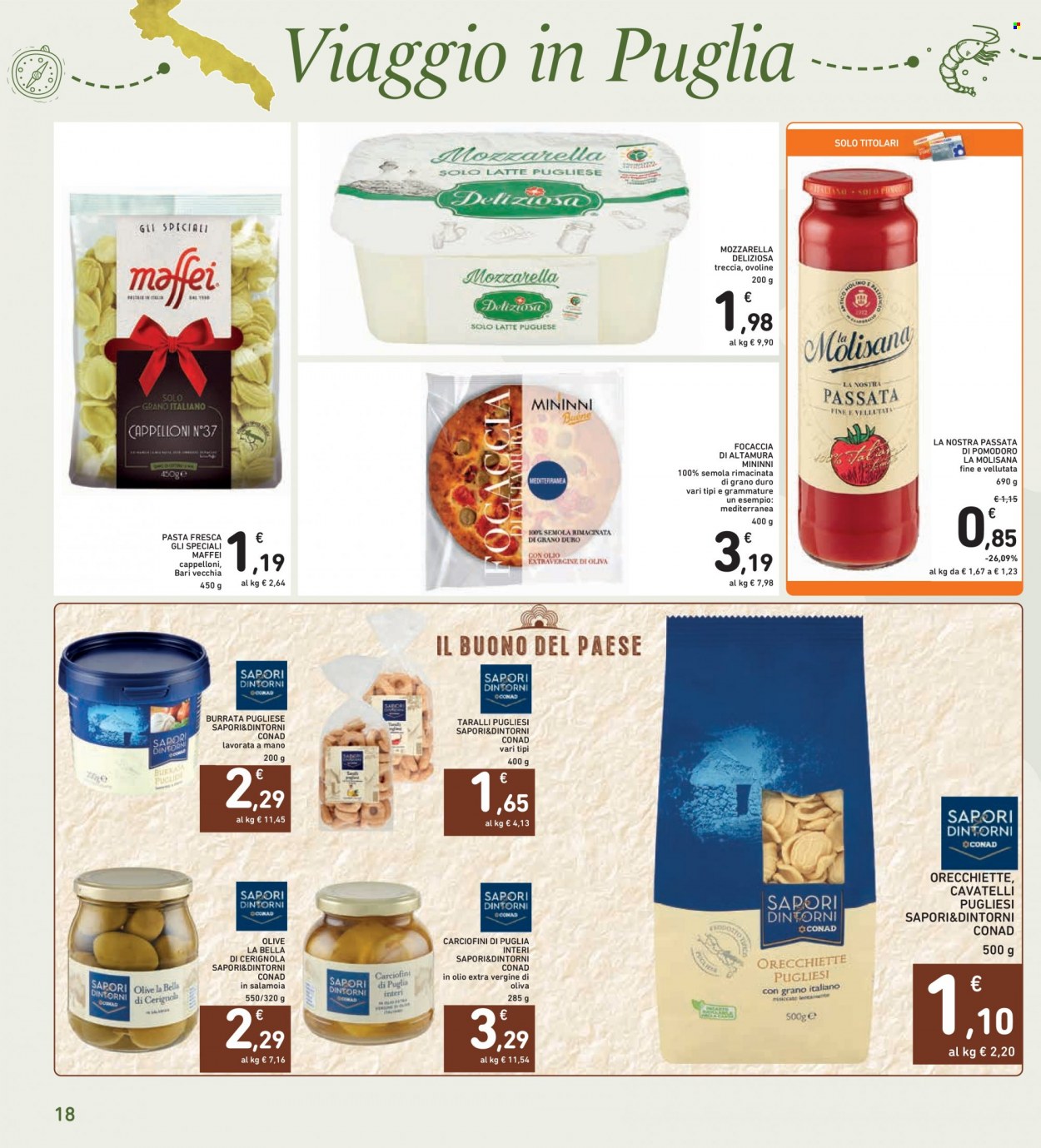 Volantino Conad - 25/8/2022 - 1/9/2022. Pagina 18