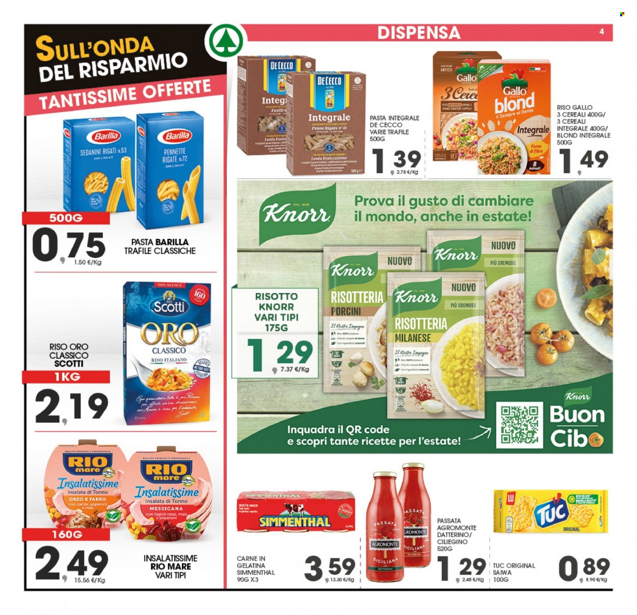 Volantino Eurospar - 16/8/2022 - 24/8/2022. Pagina 4