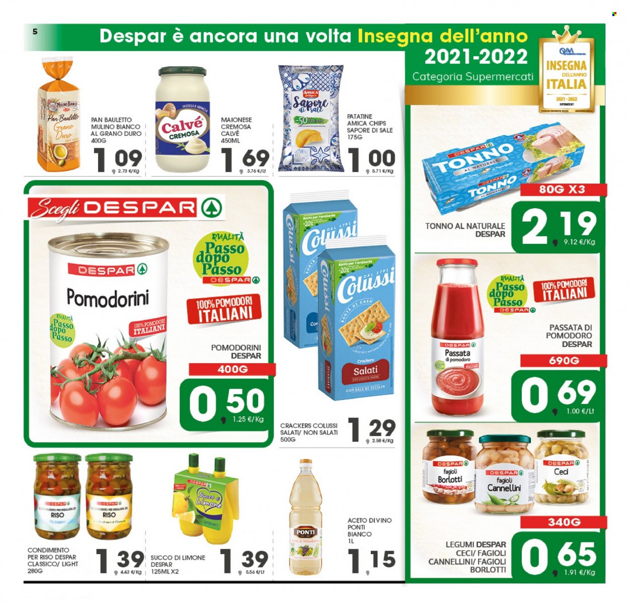 Volantino Eurospar - 16/8/2022 - 24/8/2022. Pagina 5