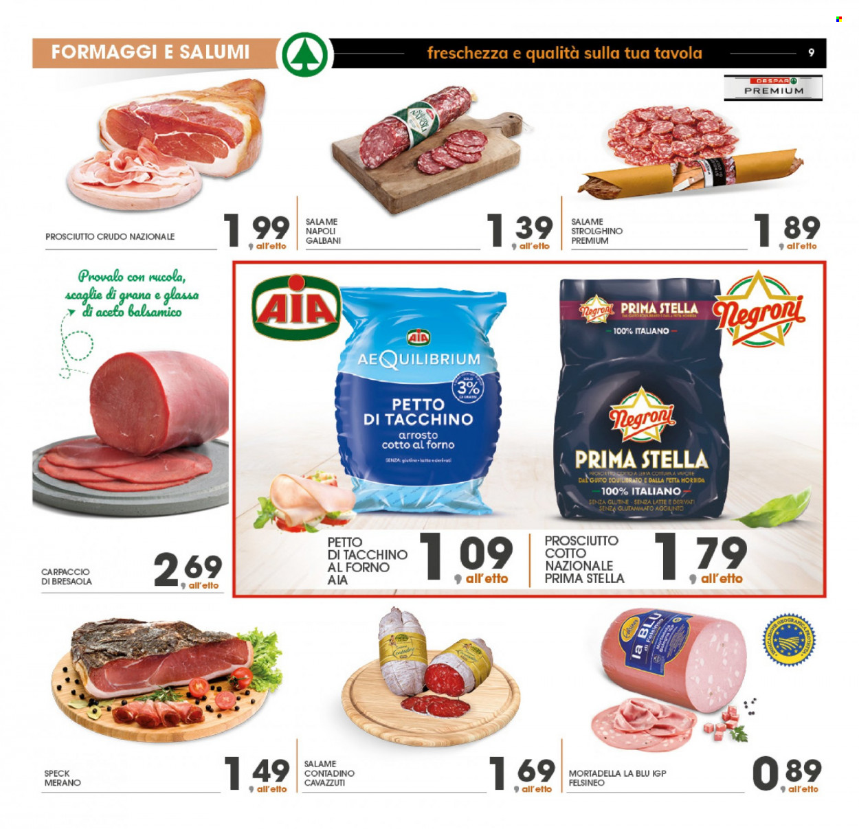Volantino Eurospar - 16/8/2022 - 24/8/2022. Pagina 9