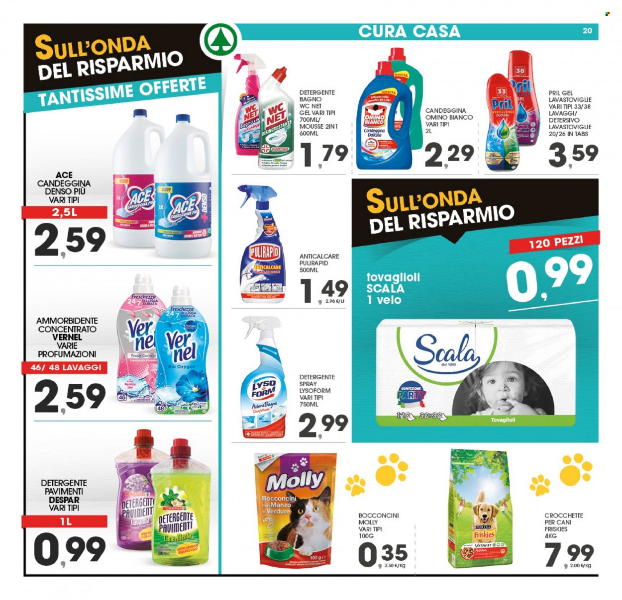 Volantino Eurospar - 16/8/2022 - 24/8/2022. Pagina 20