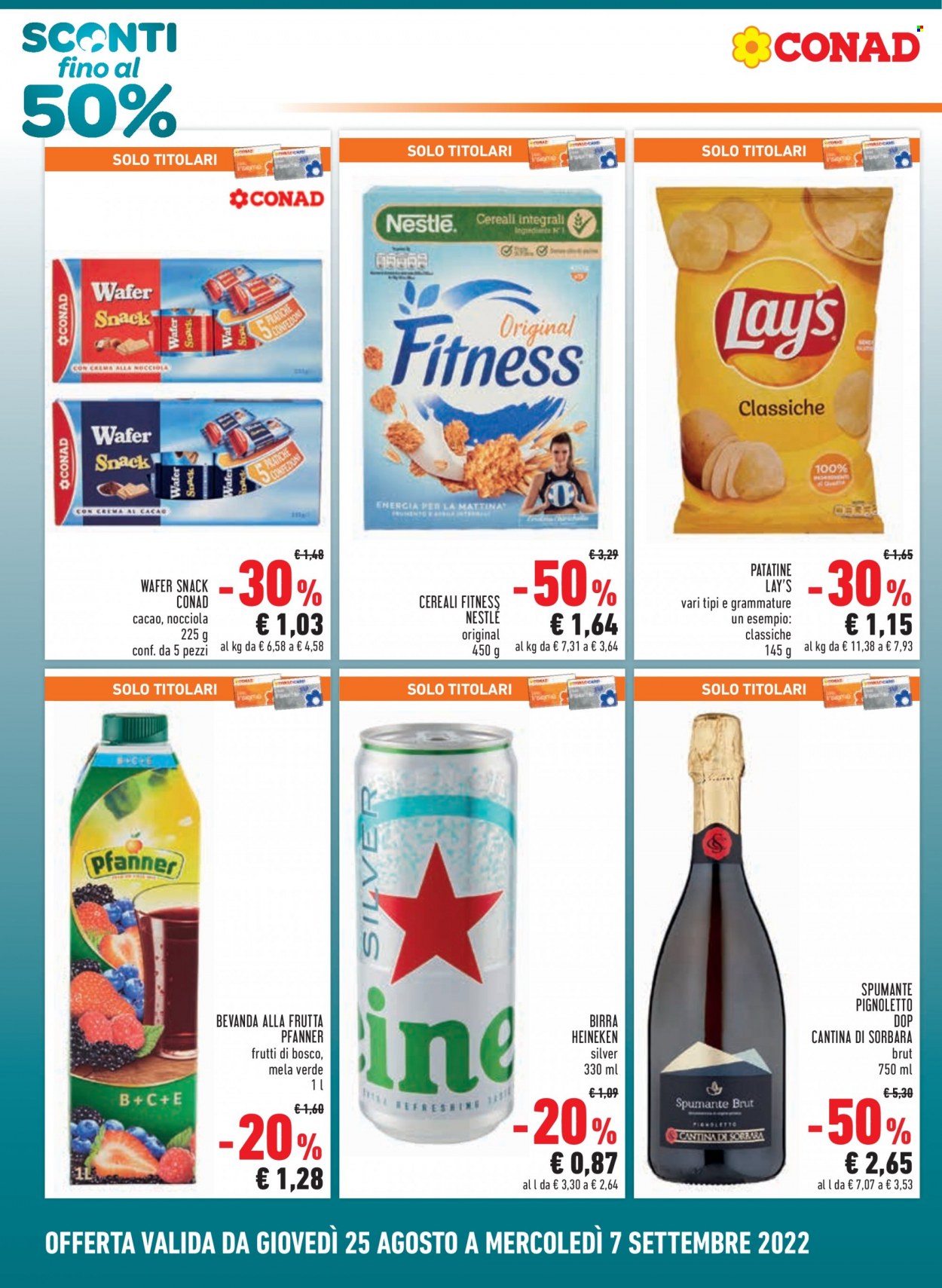 Volantino Conad - 25/8/2022 - 7/9/2022. Pagina 4