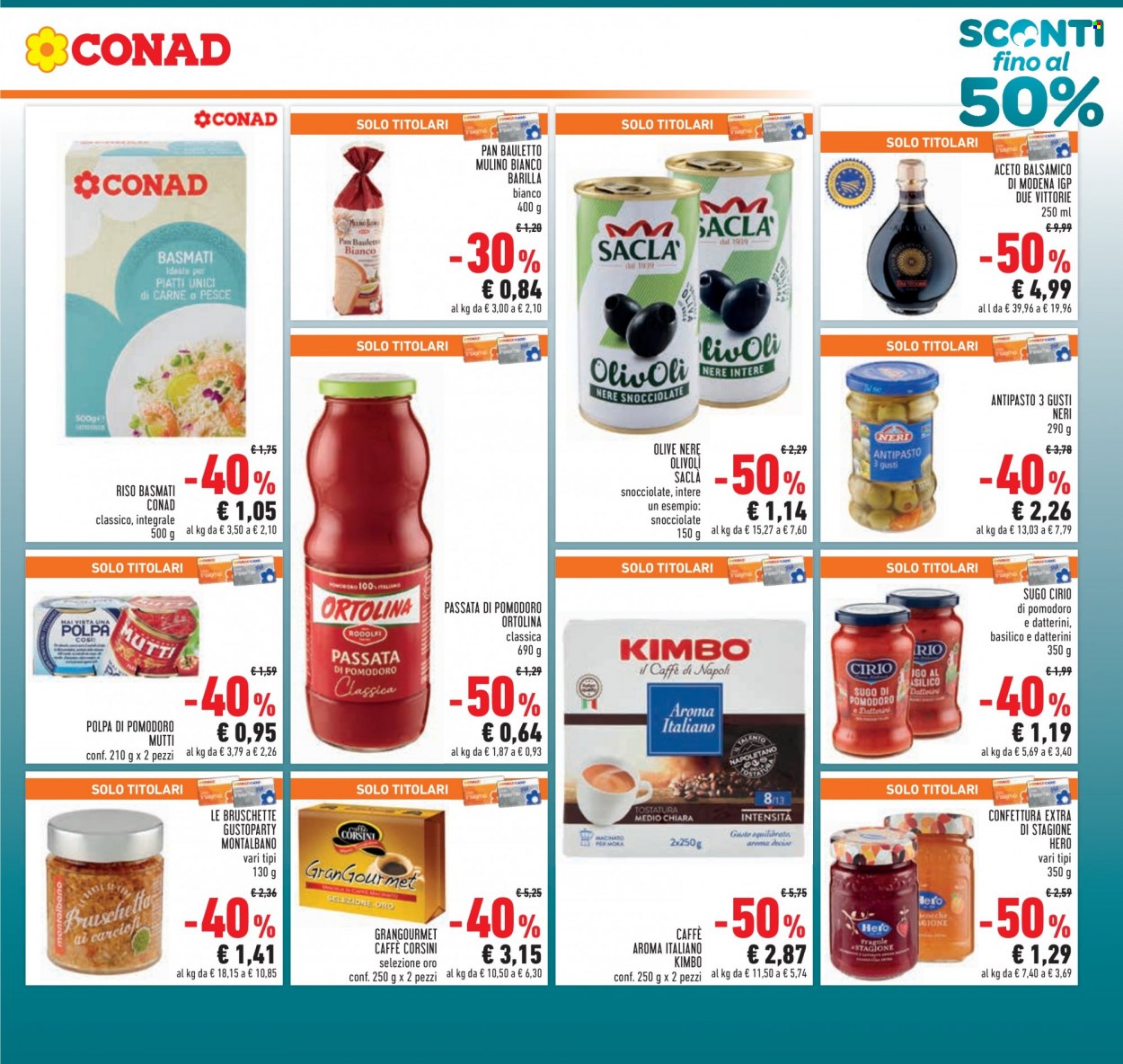 Leták Conad - 25.8.2022 - 7.9.2022. Strana 3