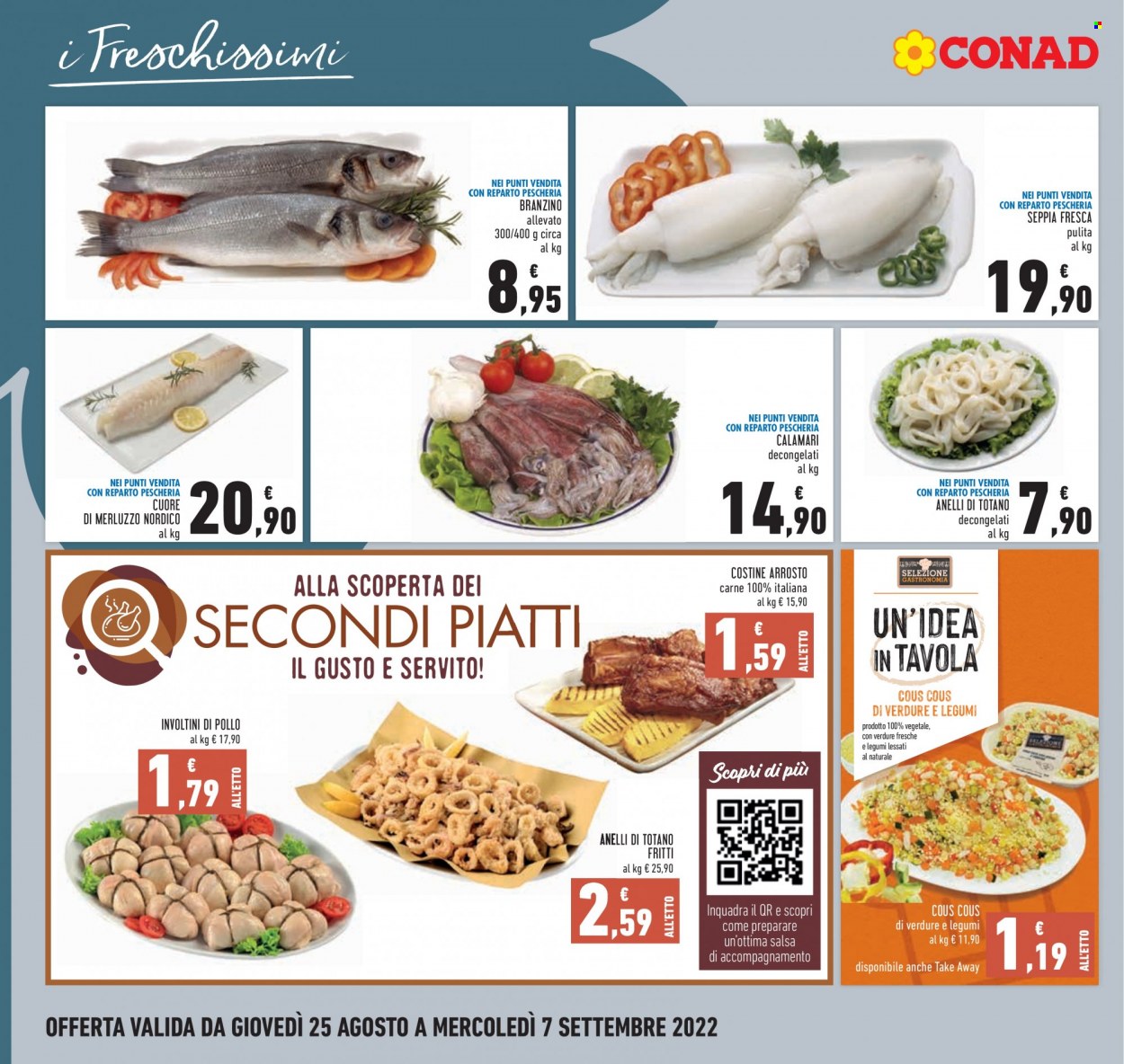 Volantino Conad - 25/8/2022 - 7/9/2022. Pagina 8