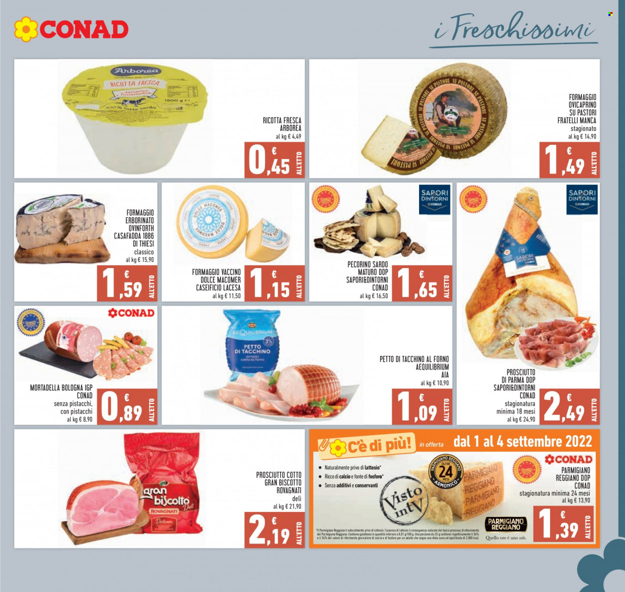 Volantino Conad - 25/8/2022 - 7/9/2022. Pagina 9