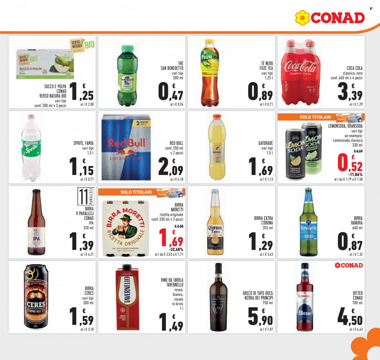 Volantino Conad - 25/8/2022 - 7/9/2022. Pagina 19
