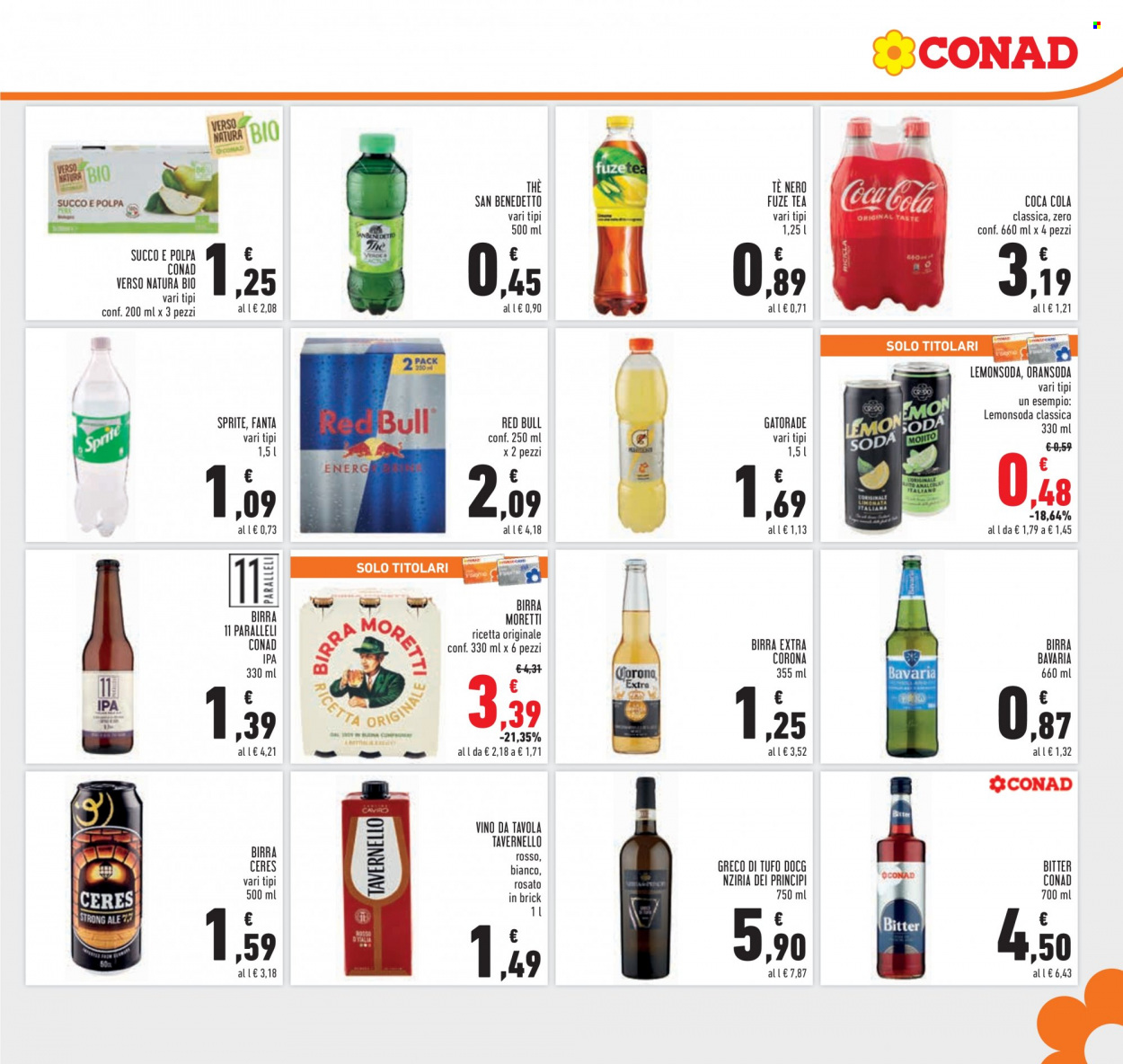Volantino Conad - 25/8/2022 - 7/9/2022. Pagina 19