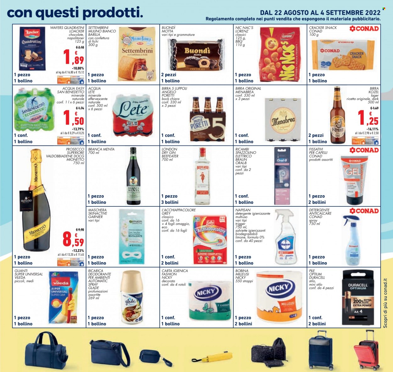 Volantino Conad - 25/8/2022 - 7/9/2022. Pagina 27