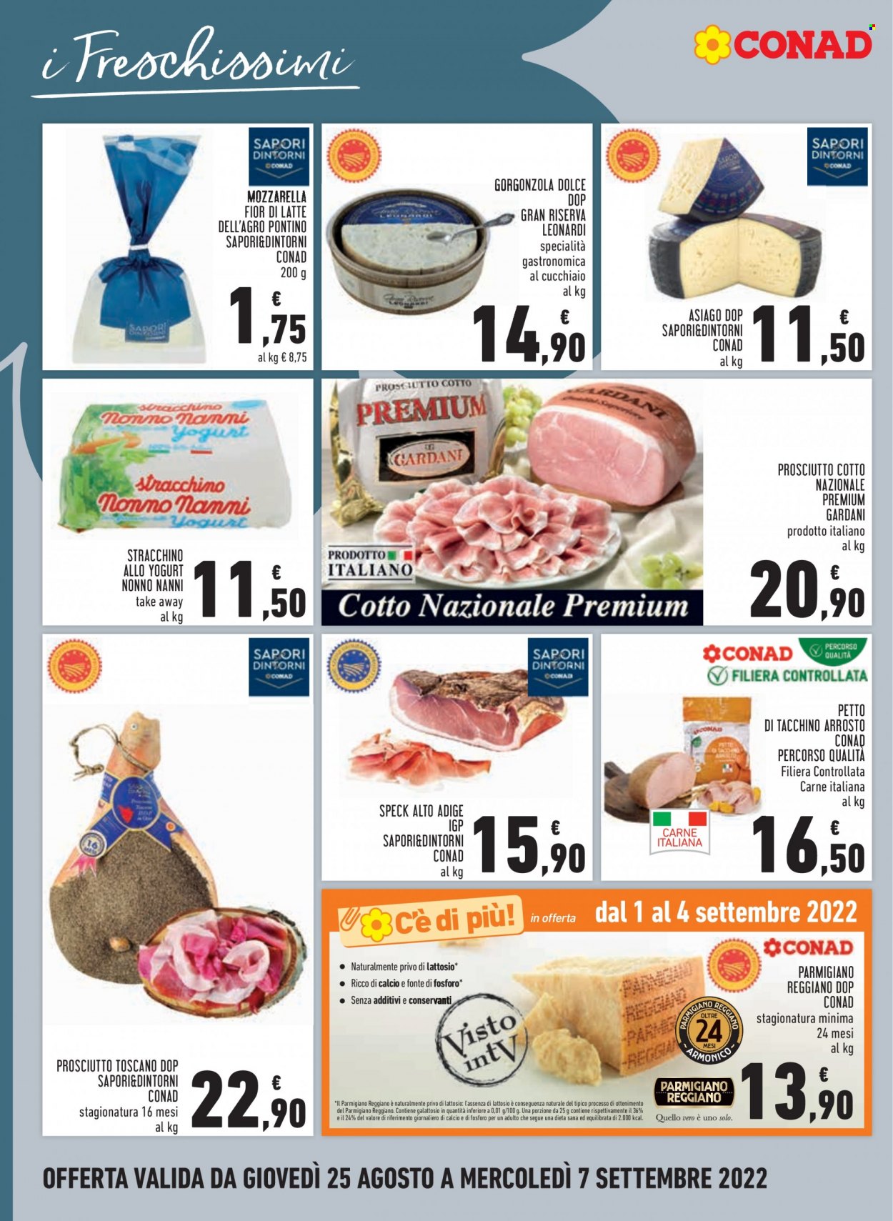 Volantino Conad - 25/8/2022 - 7/9/2022. Pagina 10