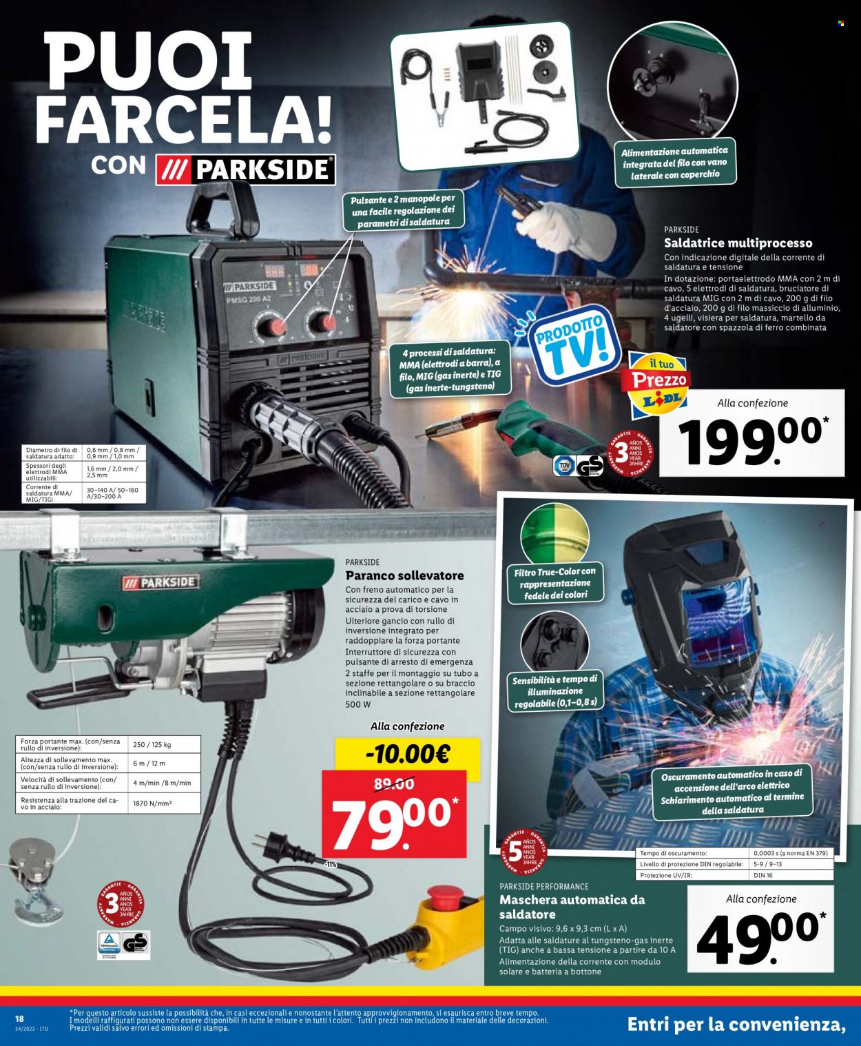 Volantino Lidl - 22/8/2022 - 28/8/2022. Pagina 18