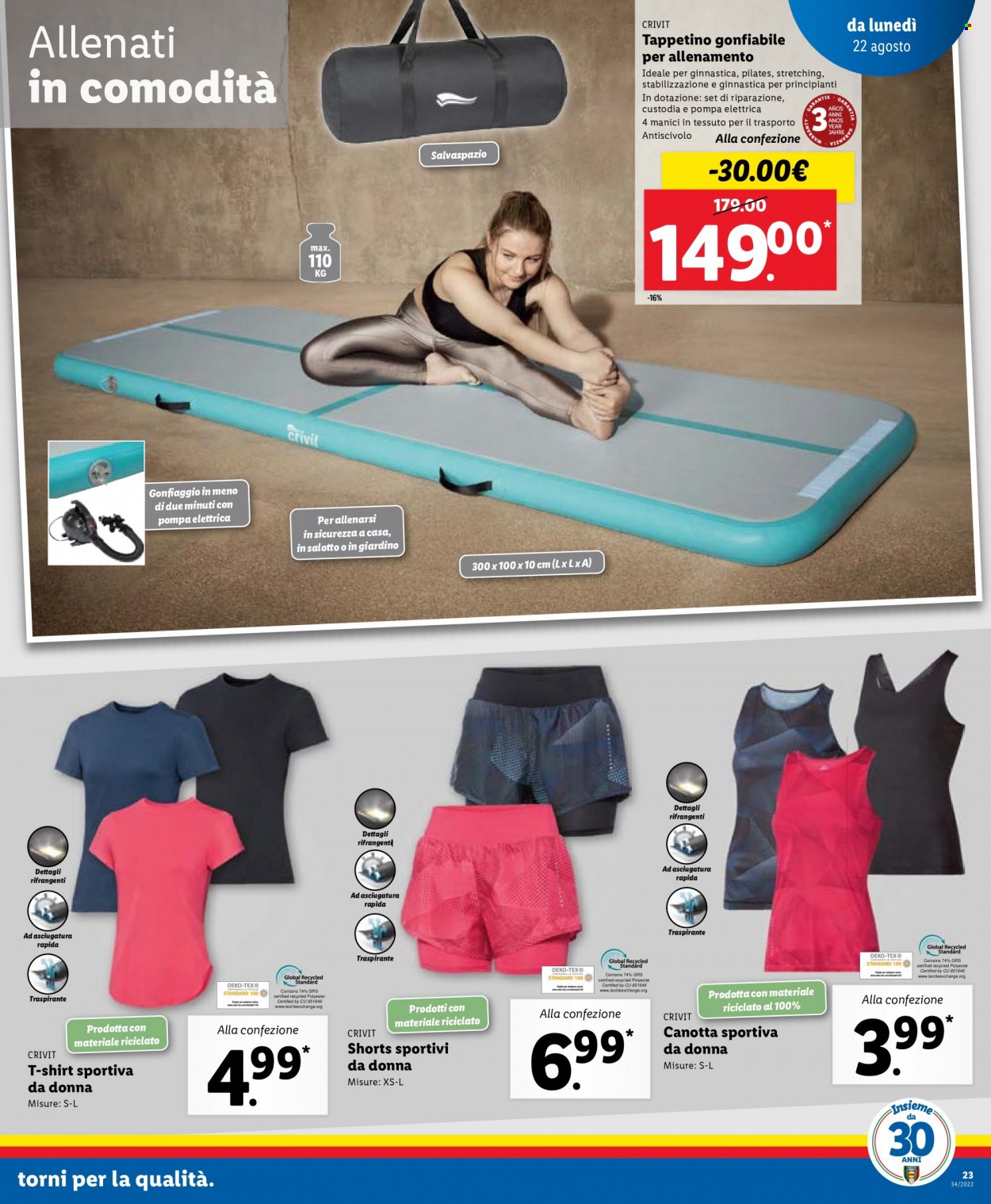 Volantino Lidl - 22/8/2022 - 28/8/2022. Pagina 23
