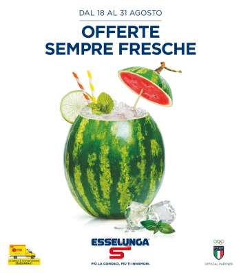 Volantino Esselunga - 18/8/2022 - 31/8/2022.