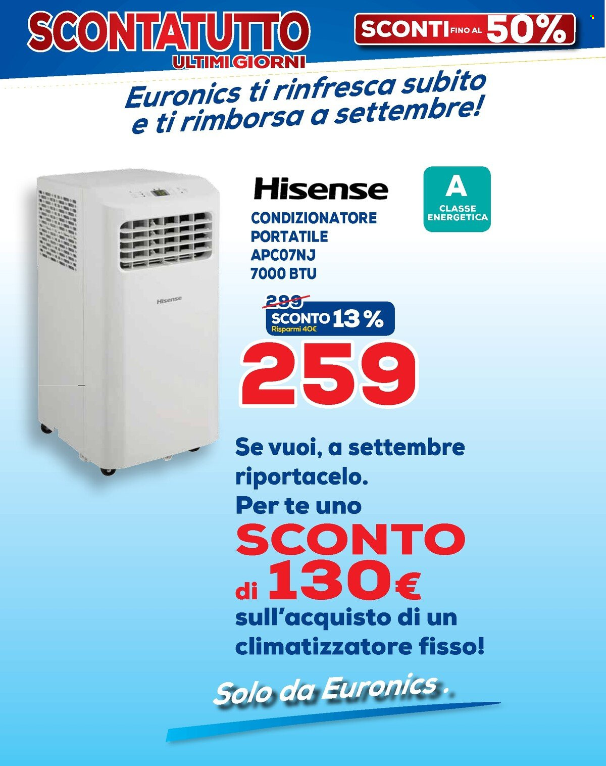 Volantino Euronics - 18/8/2022 - 31/8/2022. Pagina 23
