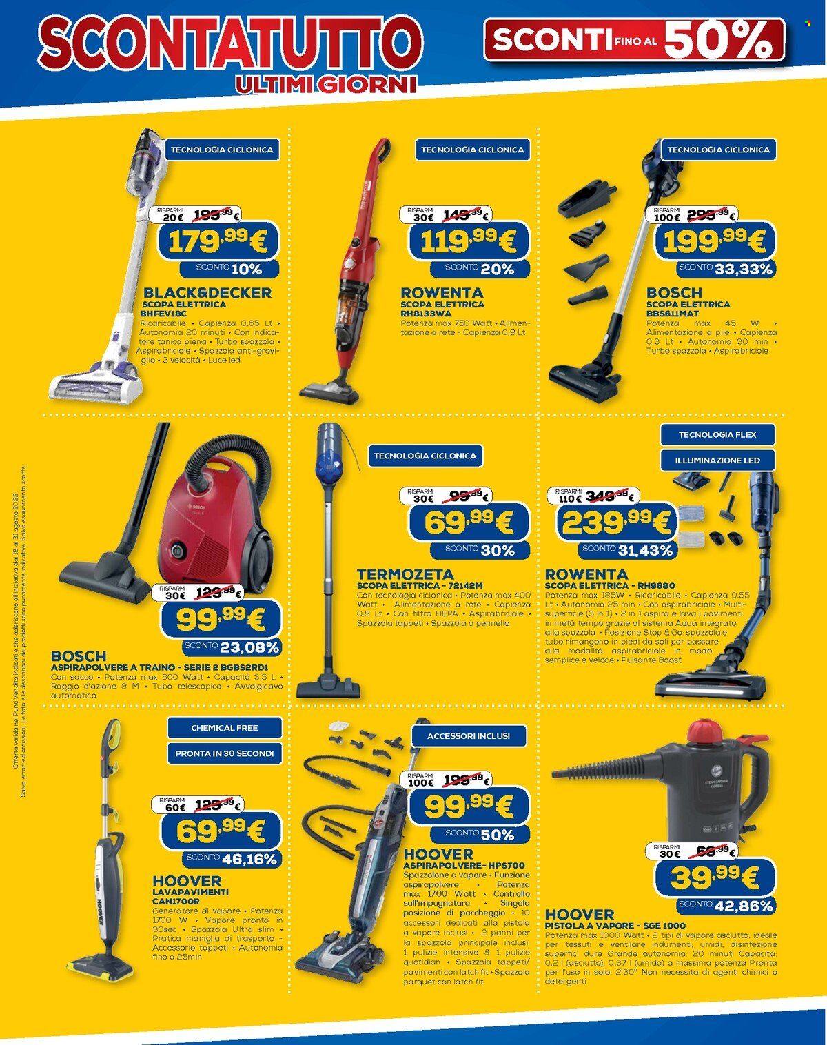 Volantino Euronics - 18/8/2022 - 31/8/2022. Pagina 24