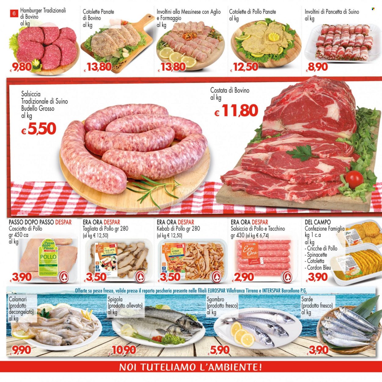 Volantino Eurospar - 18/8/2022 - 31/8/2022. Pagina 6