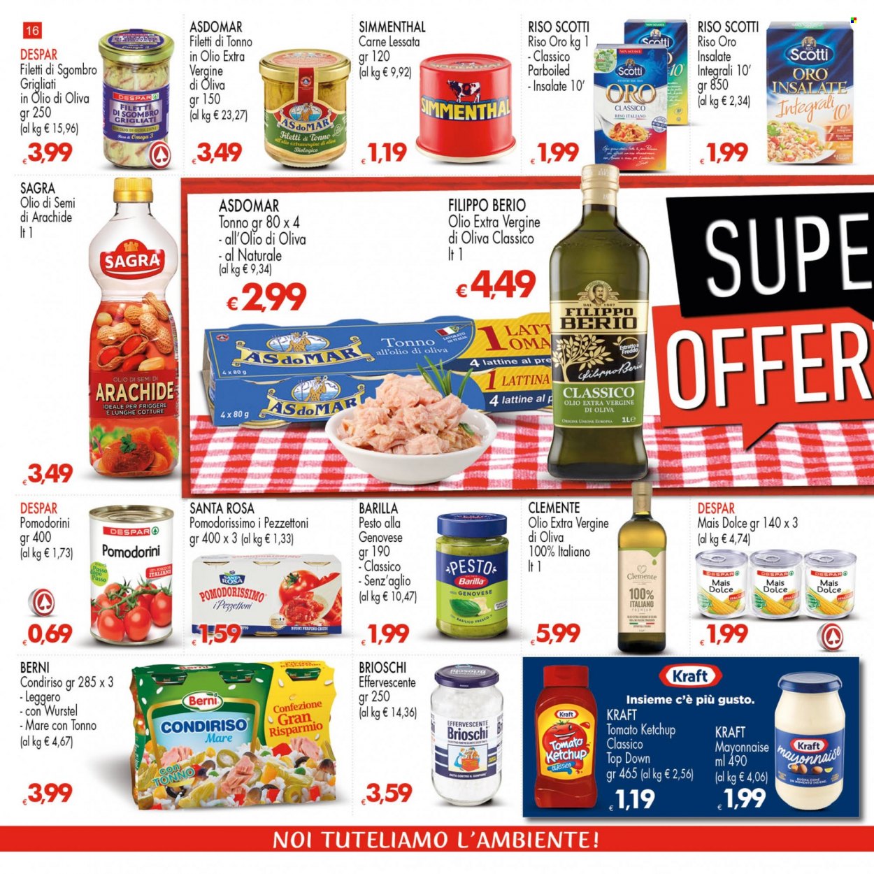 Volantino Eurospar - 18/8/2022 - 31/8/2022. Pagina 16