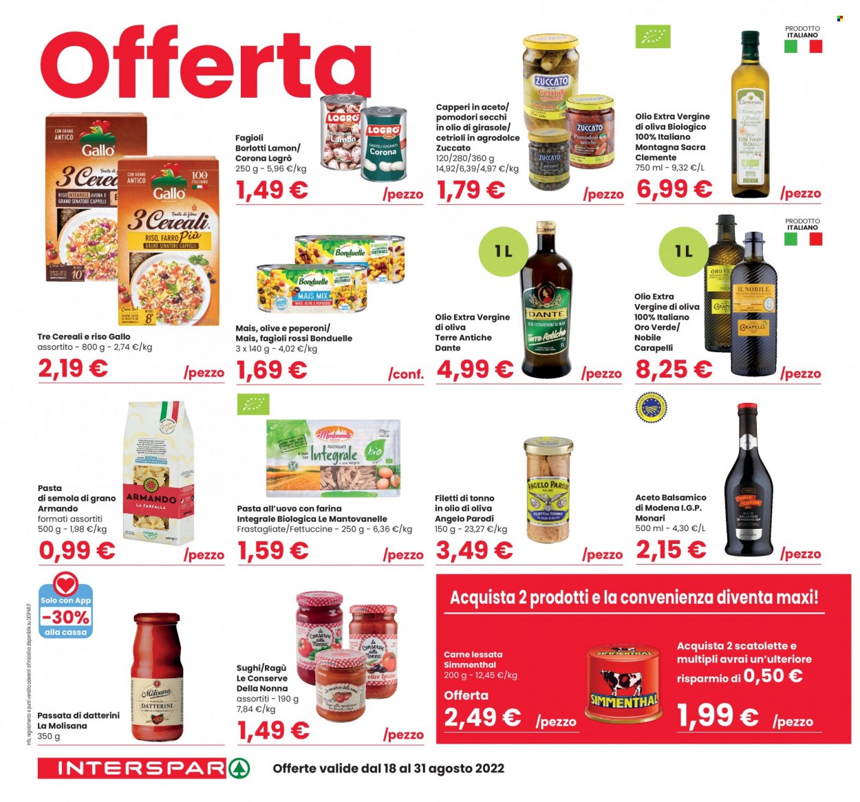 Volantino Interspar - 18/8/2022 - 31/8/2022. Pagina 12