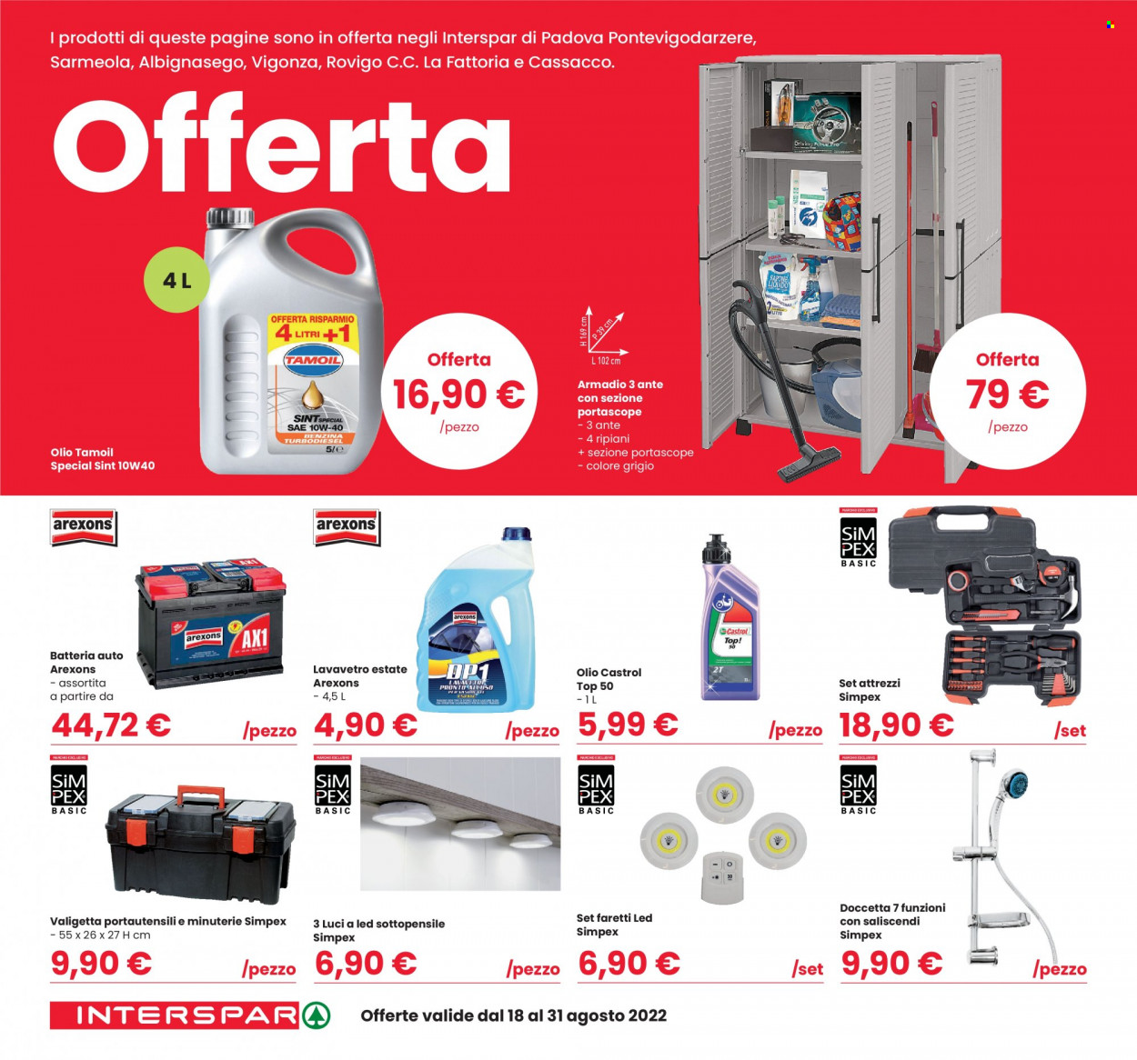 Volantino Interspar - 18/8/2022 - 31/8/2022. Pagina 22