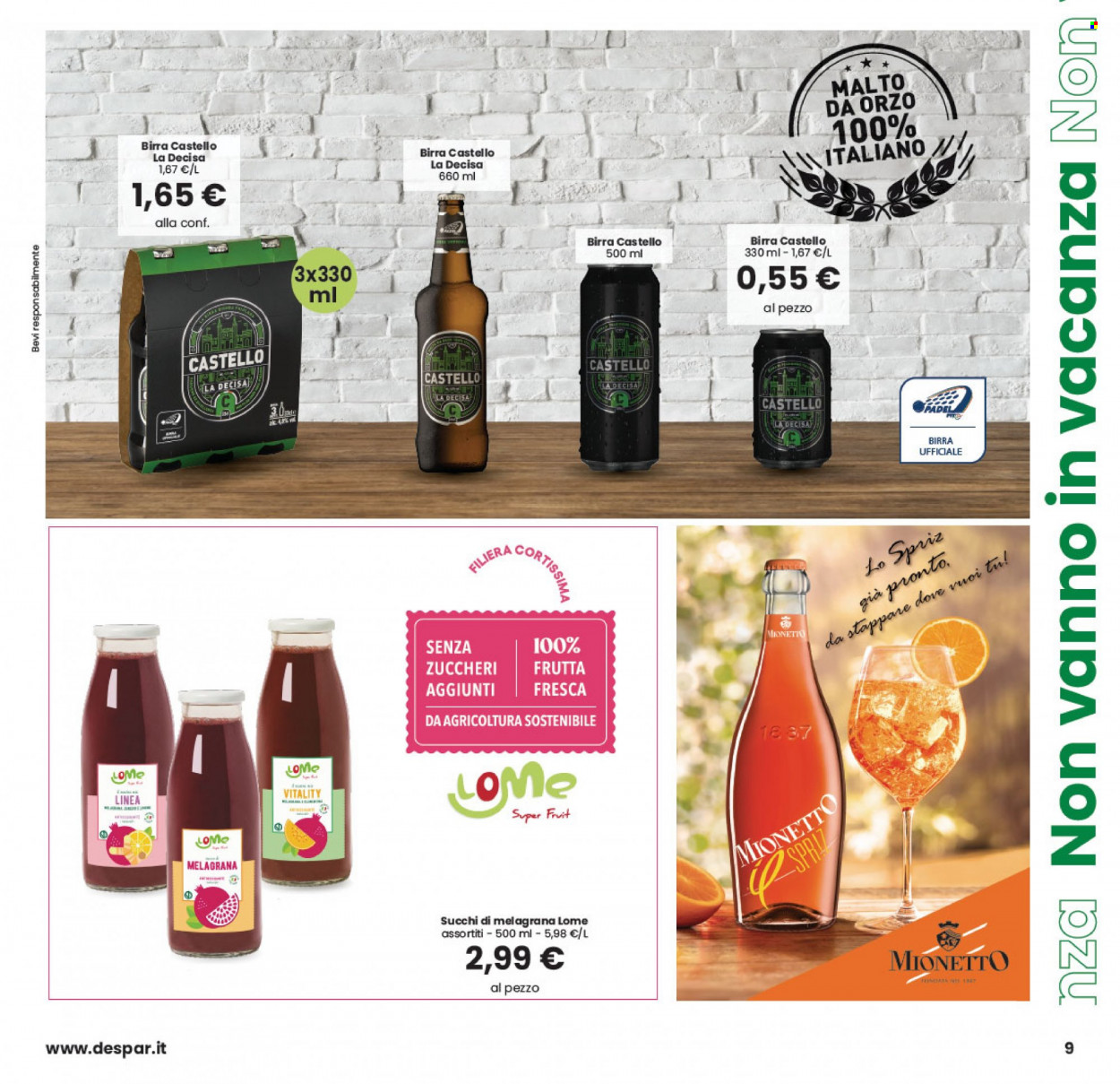 Volantino Interspar - 18/8/2022 - 31/8/2022. Pagina 9