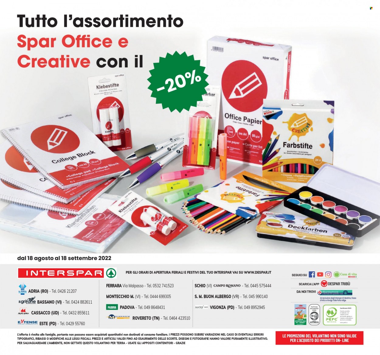 Volantino Interspar - 18/8/2022 - 18/9/2022. Pagina 16