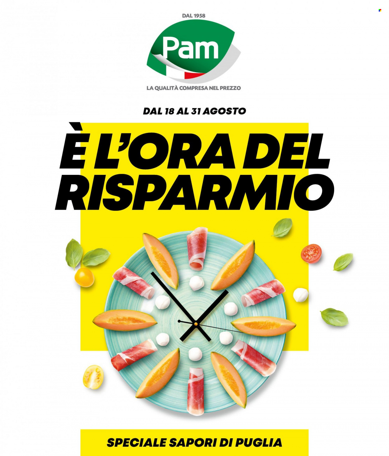 Volantino Pam Panorama - 18/8/2022 - 31/8/2022. Pagina 1