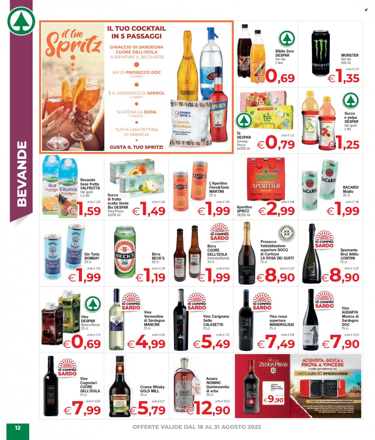 Volantino Despar - 18/8/2022 - 31/8/2022. Pagina 12