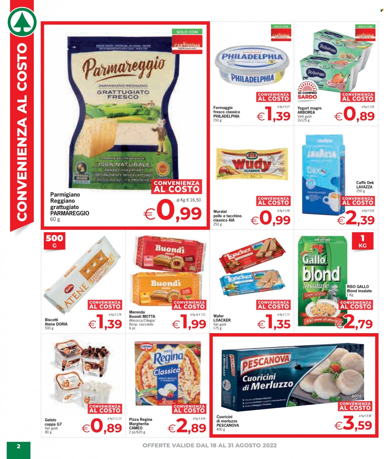 Volantino Eurospar - 18/8/2022 - 31/8/2022. Pagina 2