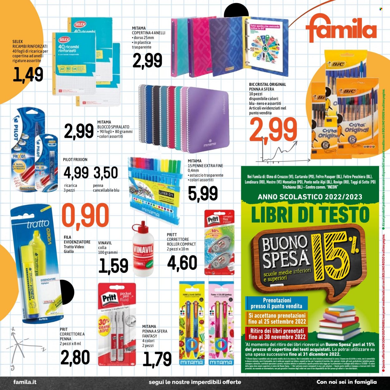 Volantino Famila - 18/8/2022 - 31/8/2022. Pagina 17