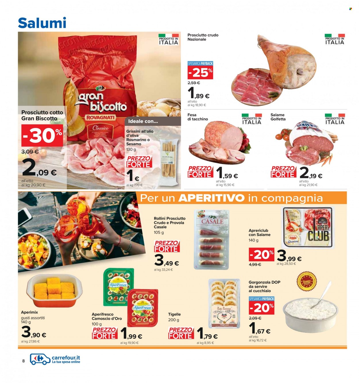 Volantino Carrefour - 23/8/2022 - 1/9/2022. Pagina 8