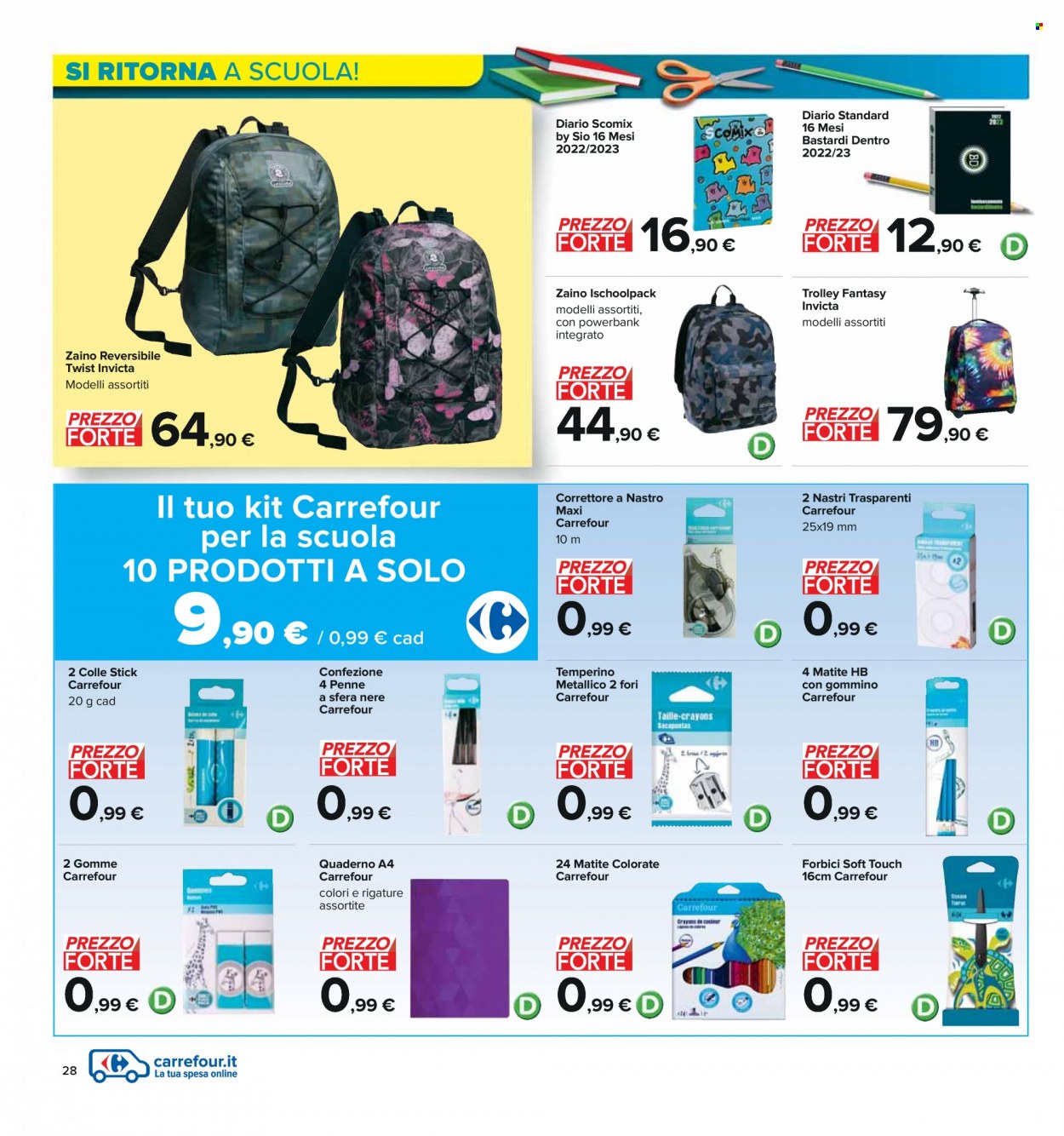 Volantino Carrefour - 23/8/2022 - 1/9/2022. Pagina 28
