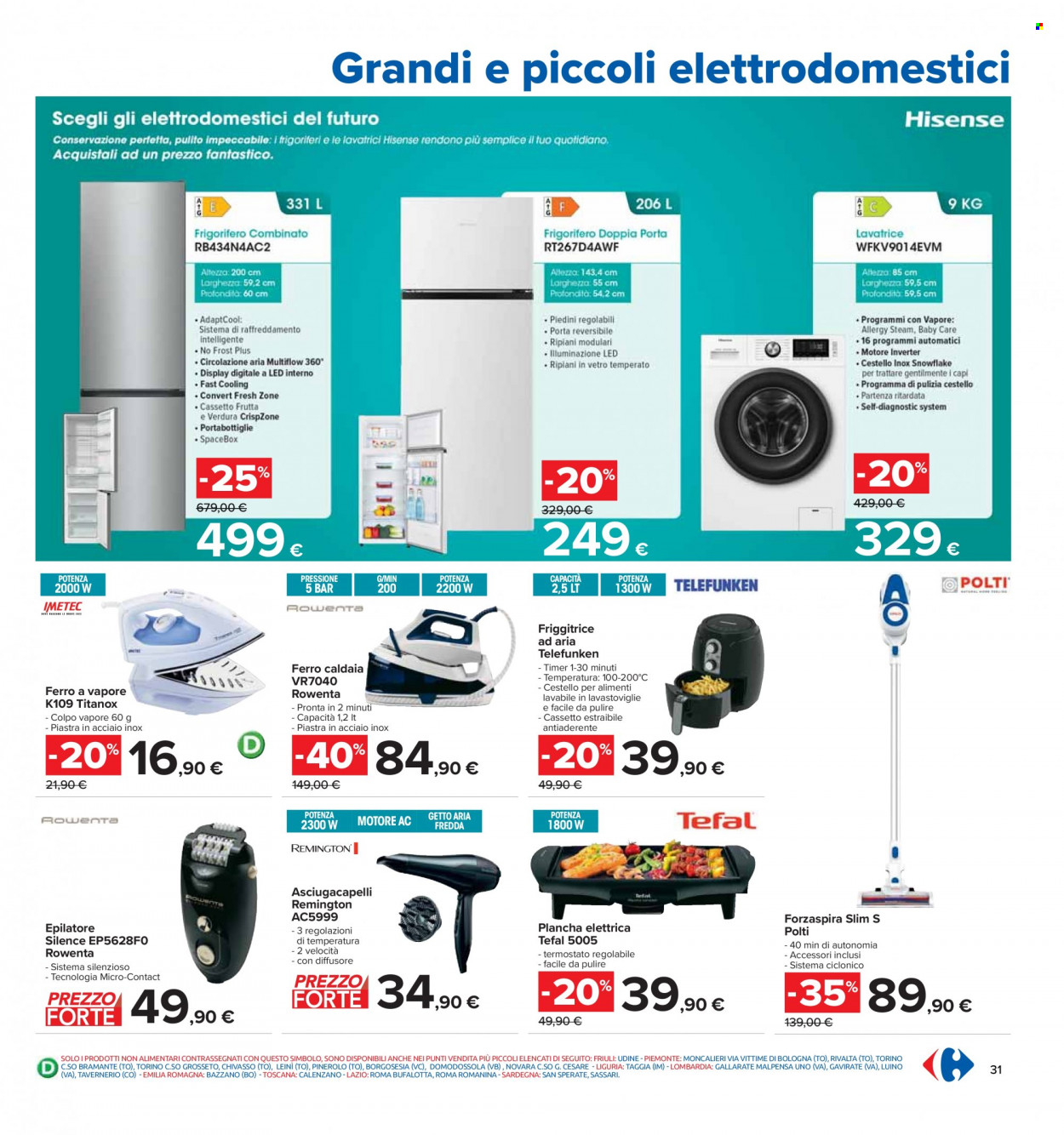 Volantino Carrefour - 23/8/2022 - 1/9/2022. Pagina 31