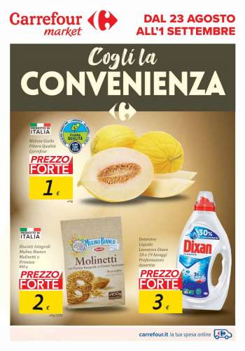 Volantino Carrefour - 23/8/2022 - 1/9/2022.