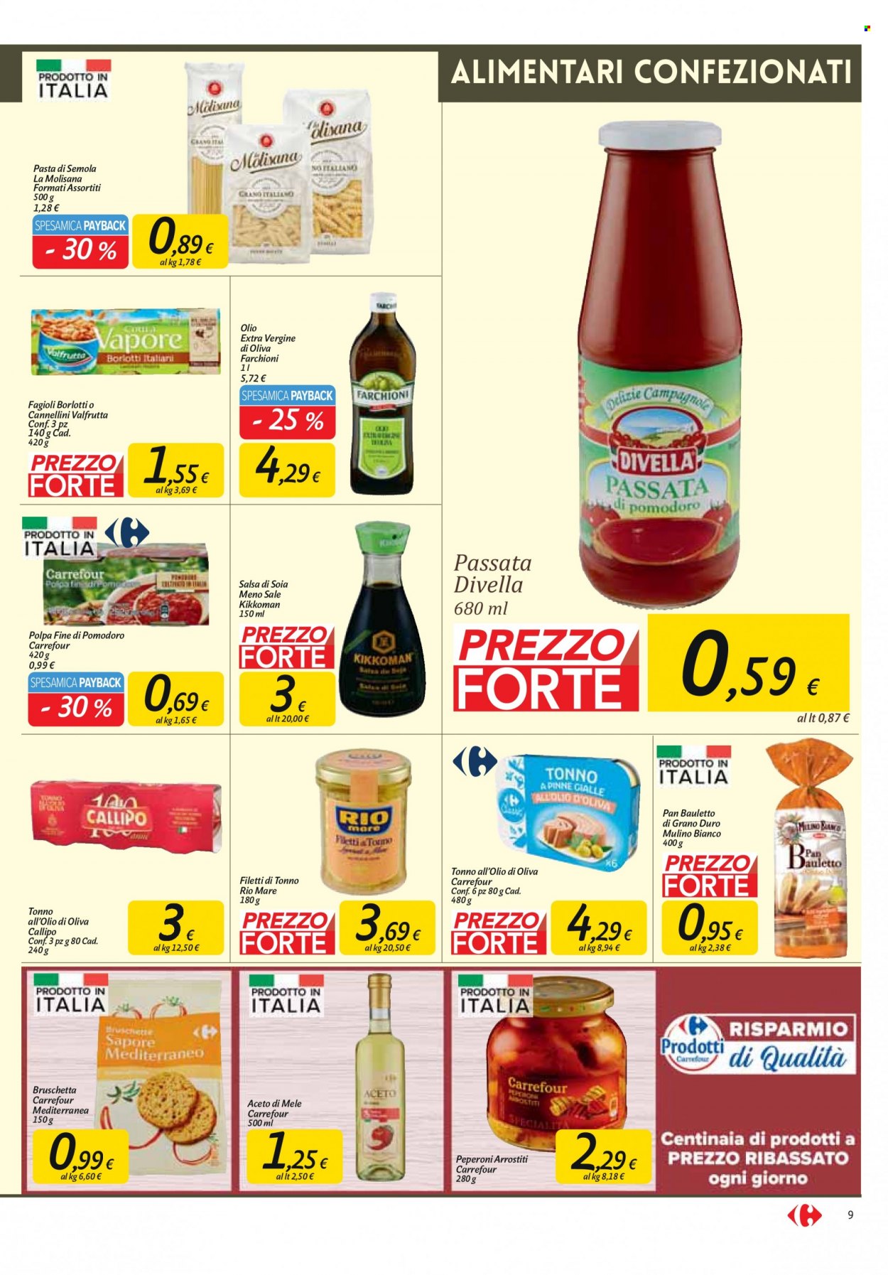 Volantino Carrefour - 23/8/2022 - 1/9/2022. Pagina 9
