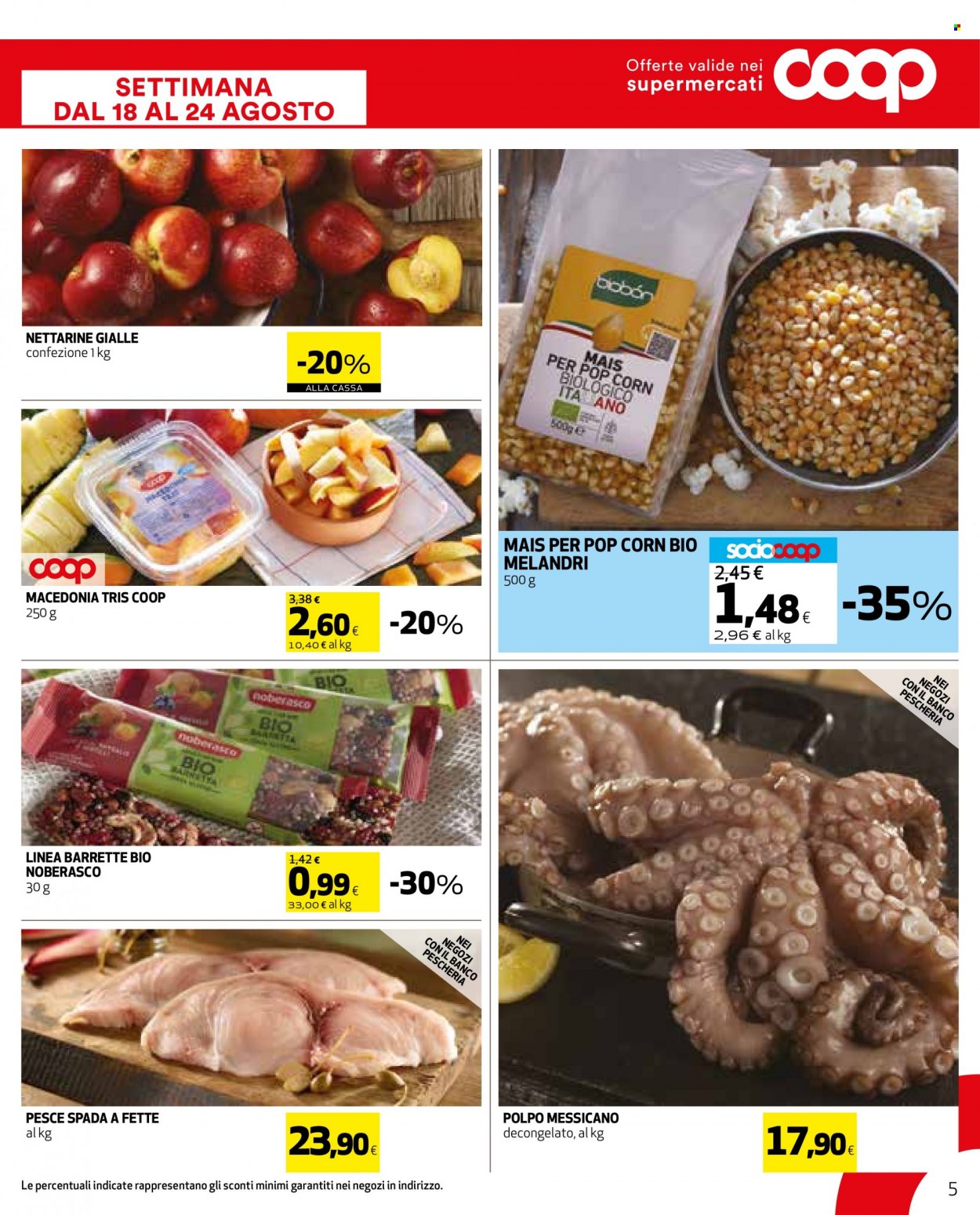 Volantino Coop - 18/8/2022 - 31/8/2022. Pagina 5