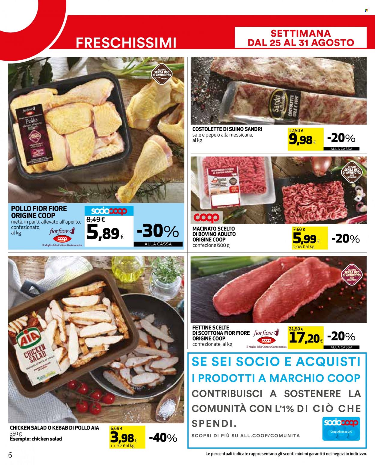 Volantino Coop - 18/8/2022 - 31/8/2022. Pagina 6