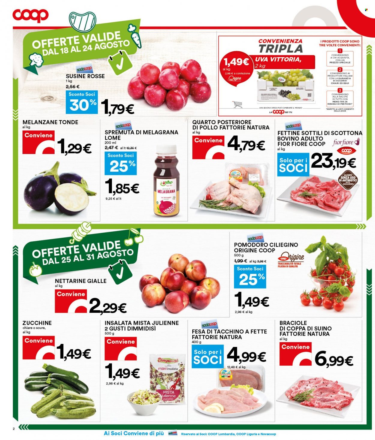 Volantino Coop - 18/8/2022 - 31/8/2022. Pagina 2