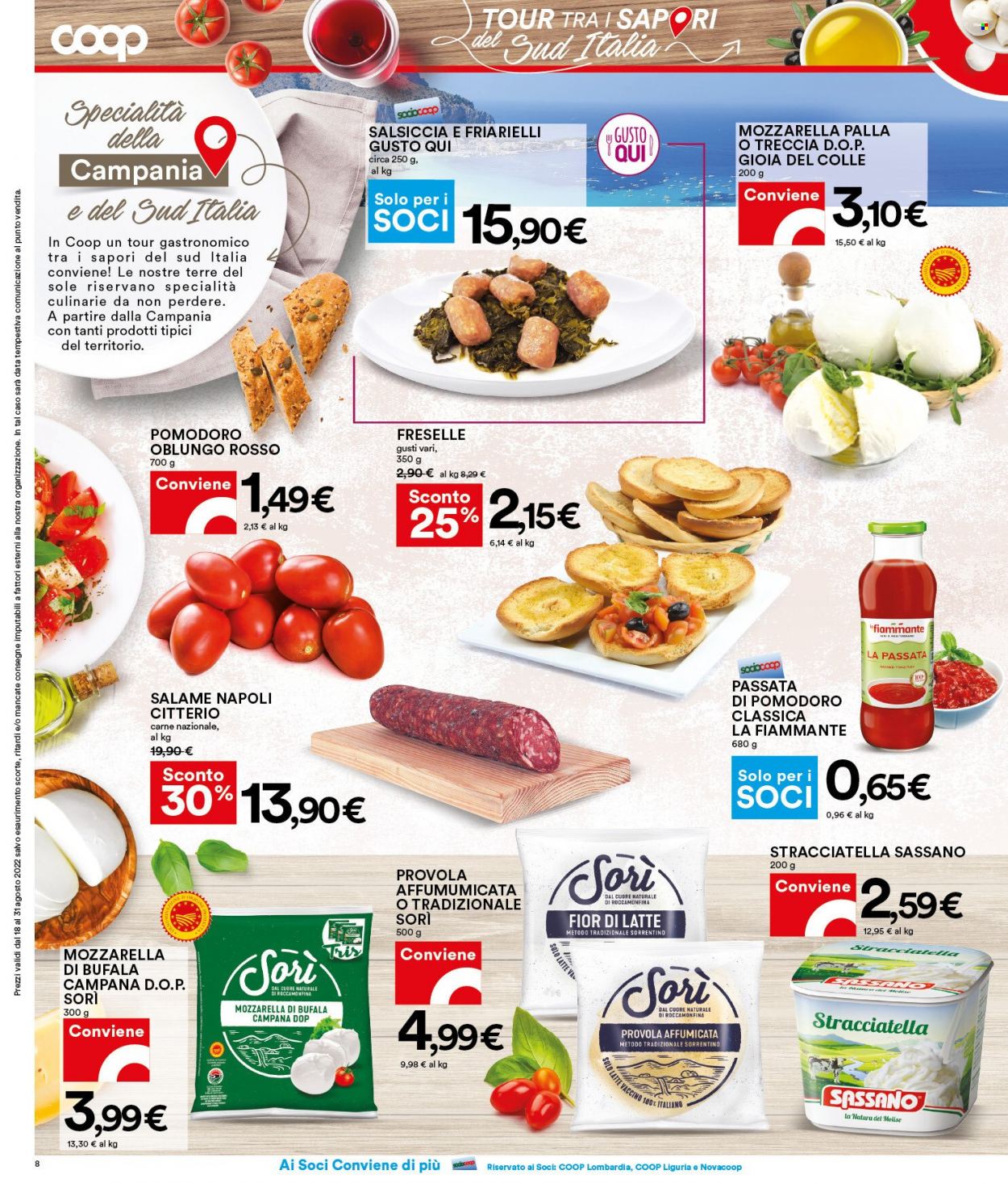 Volantino Coop - 18/8/2022 - 31/8/2022. Pagina 8